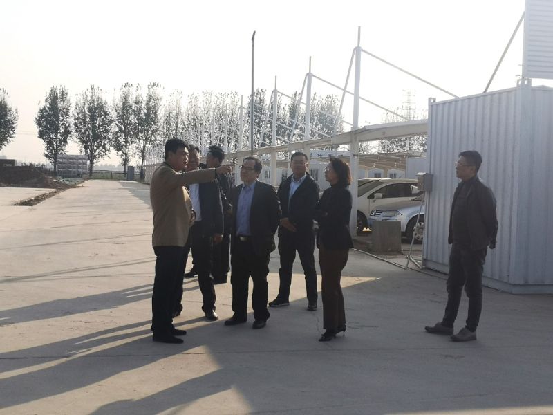 市委常委、組織部部長胡筱芹陪同中汽中心專家到龍港汽車城進行調(diào)研