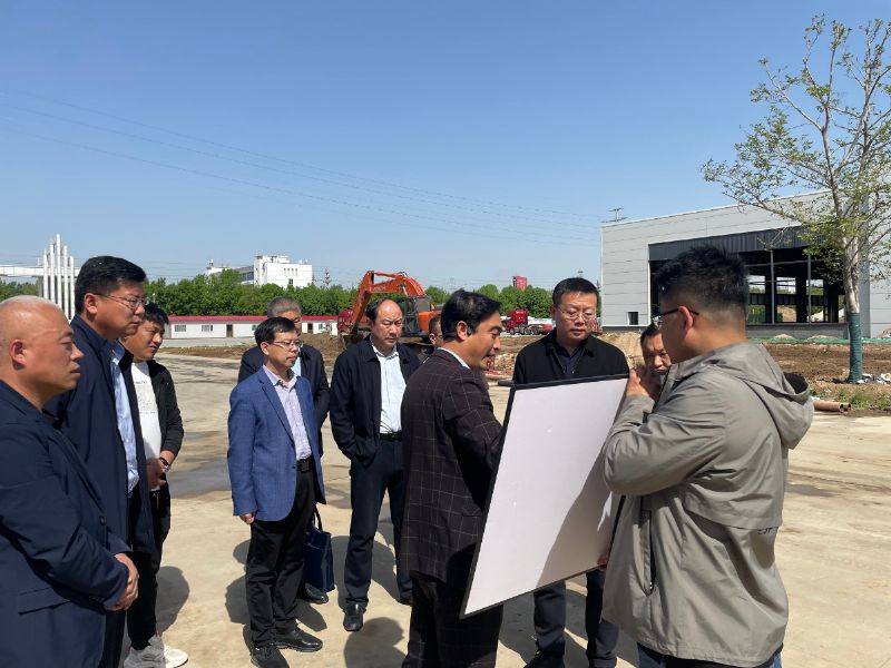 市委常委、市政府副市長劉煜帶隊調研龍港汽車城重點項目推進情況