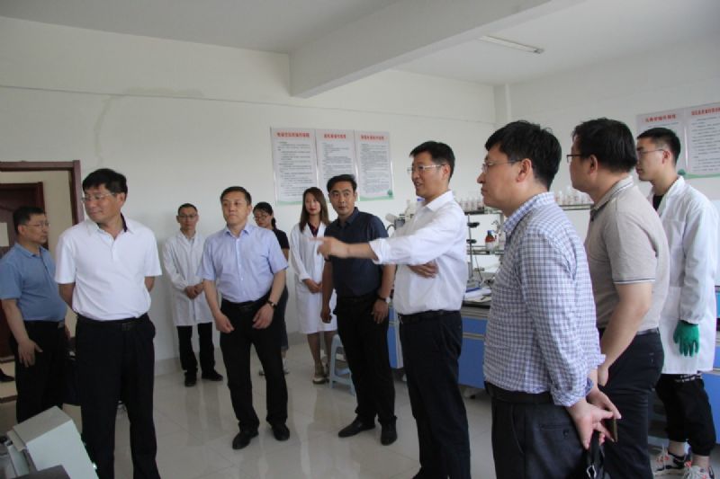 省政府研究室黨組成員、副主任趙昌軍帶隊到龍港集團調研推動“工業(yè)強基”基本情況